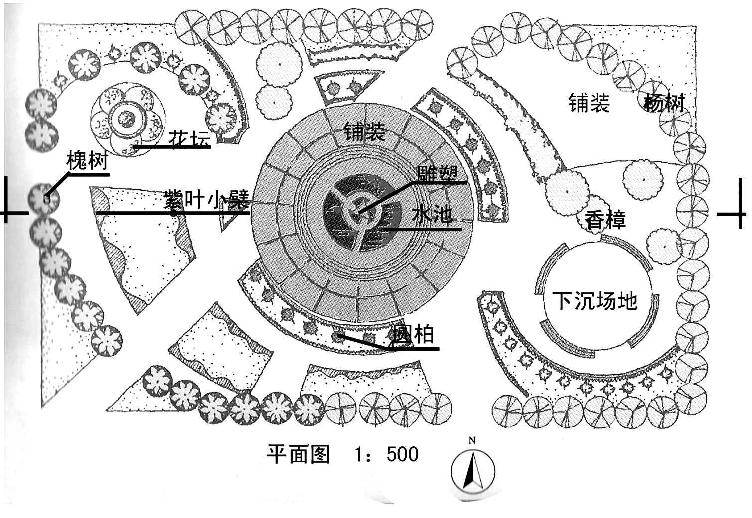 江苏省自学考试《园林制图》考试大纲